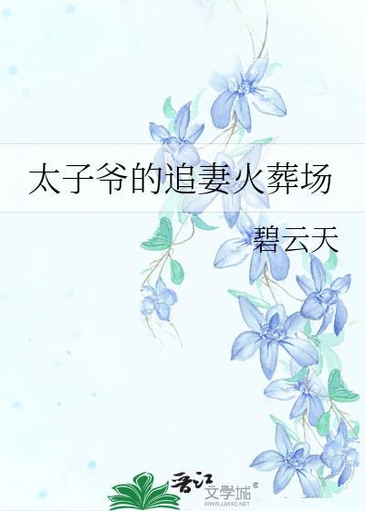太子爷的追妻火葬场封面