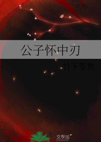 公子怀中刃原著叫什么封面