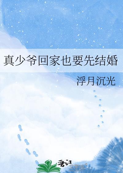 真少爷回来假少爷封面